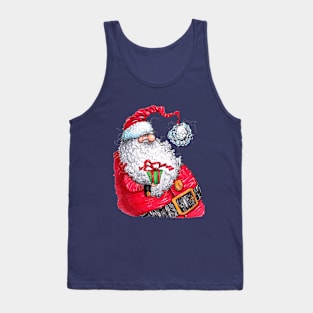 Silly Santa Tank Top